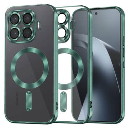 Techsuit Luxury Crystal - θήκη για Xiaomi 17T Pro - Πράσινο