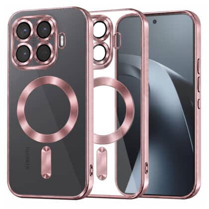 Techsuit Luxury Crystal - θήκη για Xiaomi 17T Pro - Ροζ