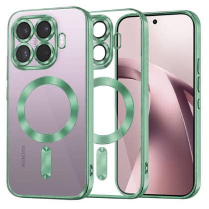 Techsuit Luxury Crystal - θήκη για Xiaomi 17T - Πράσινο