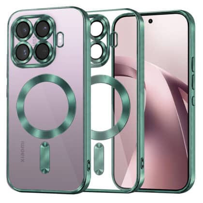 Techsuit Luxury Crystal - θήκη για Xiaomi 17T - Πράσινο