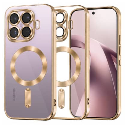 Techsuit Luxury Crystal - θήκη για Xiaomi 17T - Χρυσό