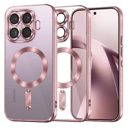 Techsuit Luxury Crystal - θήκη για Xiaomi 17T - Ροζ