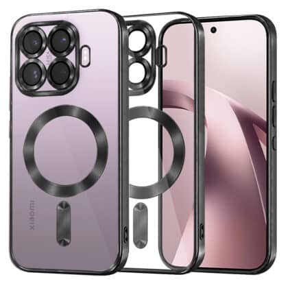 Techsuit Luxury Crystal - θήκη για Xiaomi 17T - Μαύρο