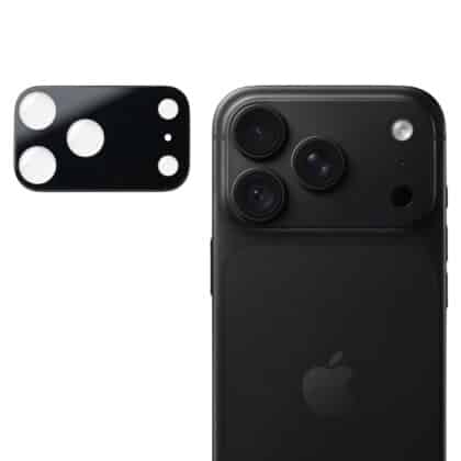 Techsuit Πλήρες Γυαλί Κάμερας για iPhone 18 Pro, Μαύρο