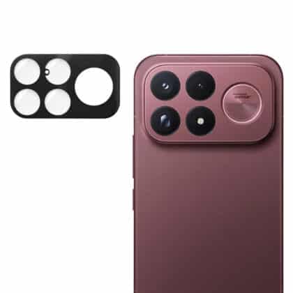 Techsuit Πλήρες Γυαλί Κάμερας για Xiaomi Poco F9 Ultra, Μαύρο