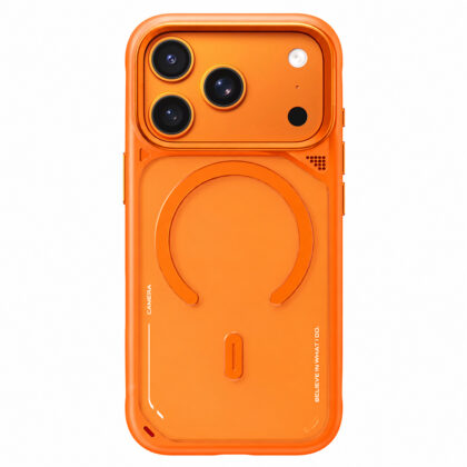 Blueo Frosted Heat Dissipation Stand - θήκη για Apple iPhone 18 Pro / 17 Pro - Πορτοκαλί