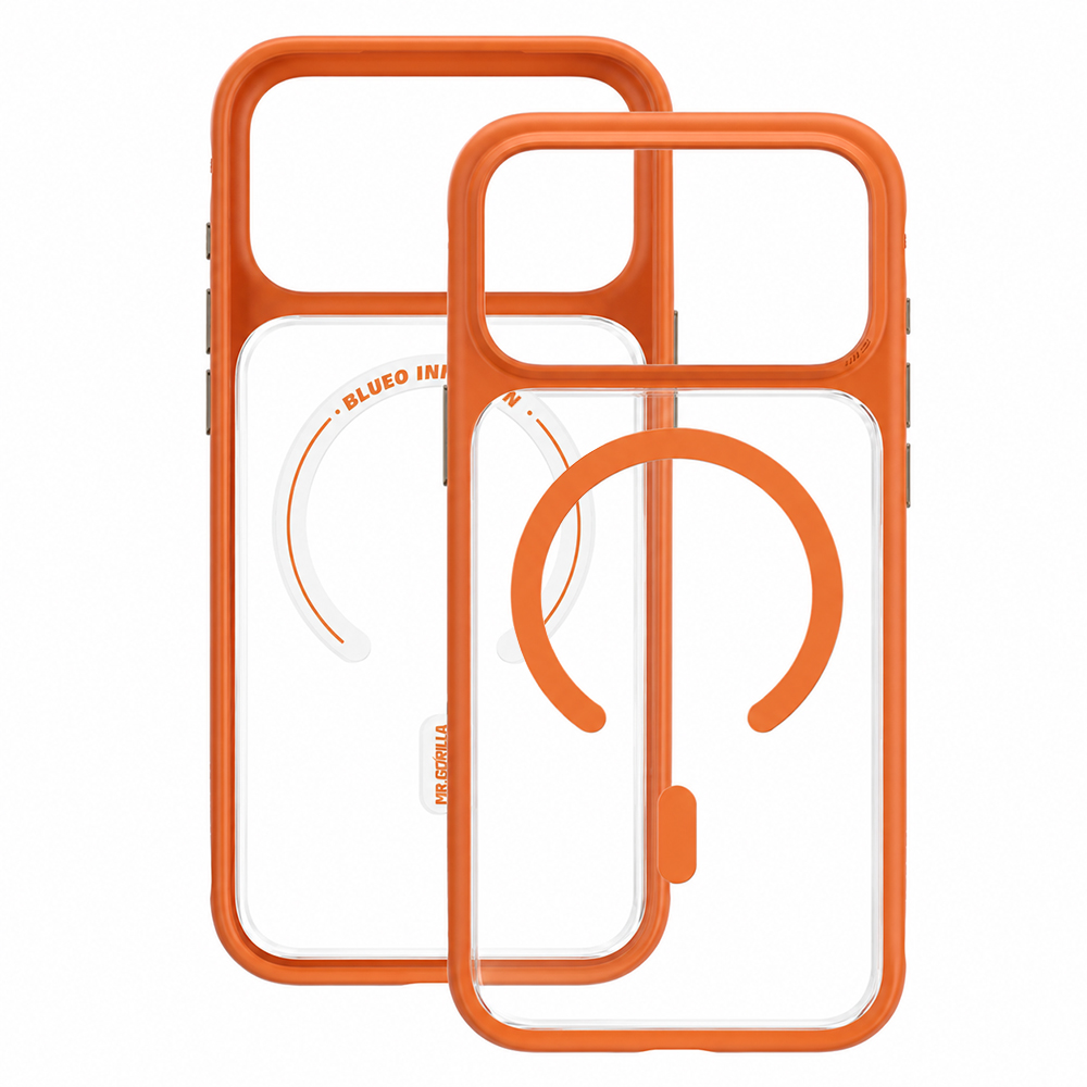 Blueo Skin Friendly Frosted Anti-Drop - θήκη για Apple iPhone 18 Pro Max / 17 Pro Max - Πορτοκαλί - Image 4