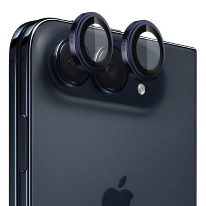 Blueo Sapphire Crystal Original Lens Glass για iPhone Duo, Μπλε