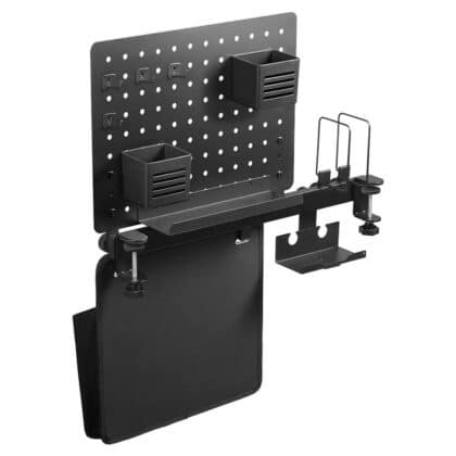 Spigen - Επιτραπέζιο Πίνακας Pegboard με Σφιγκτήρα LD406 (AHP11401) - Μαύρο
