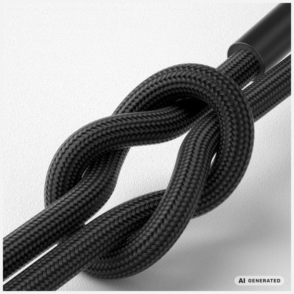 3MK Hyper Cable N-SERIES USB-A σε USB-Micro 50cm QC 3.0 5V/2A 10W Καλώδιο Μαύρο - Image 3