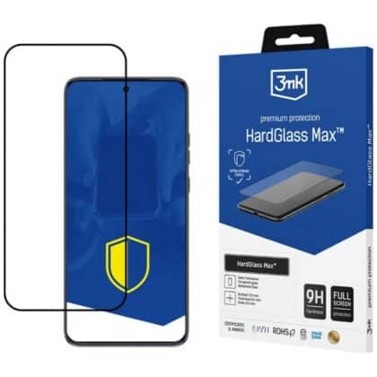 3MK HardGlass Max Προστατευτικό Γυαλί για Motorola Edge 50 Neo, Μαύρο