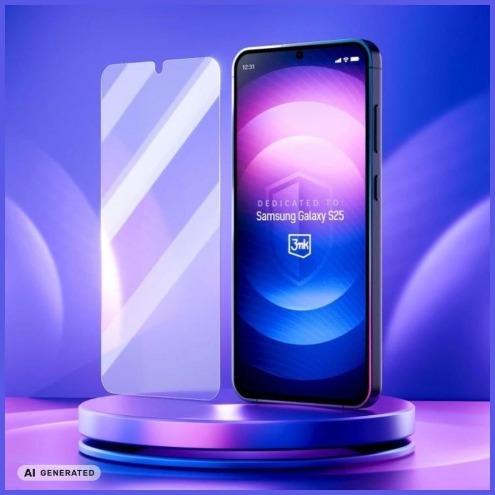 3MK FlexibleGlass Υβριδικό Γυαλί Προστασίας Οθόνης για Samsung Galaxy S25, 3 Τεμάχια - Image 4