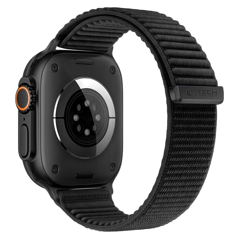 TECH-PROTECT NylonLoop Λουράκι Apple Watch 8 / 9 / 10 / 11 / 12 / SE (40 / 41 / 42 mm), Μαύρο - Image 2