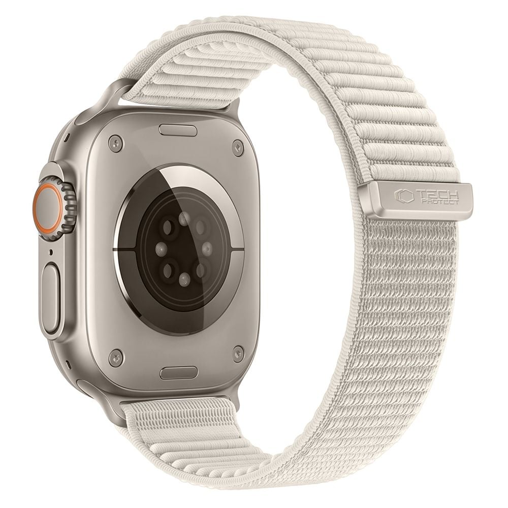TECH-PROTECT NylonLoop Λουράκι Apple Watch 8 / 9 / 10 / 11 / 12 / SE (40 / 41 / 42 mm), Starlight - Image 2