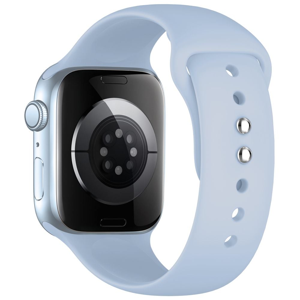 TECH-PROTECT Silicone Λουράκι Apple Watch 8 / 9 / 10 / 11 / 12 / SE (40 / 41 / 42 mm), Γαλάζιο - Image 2