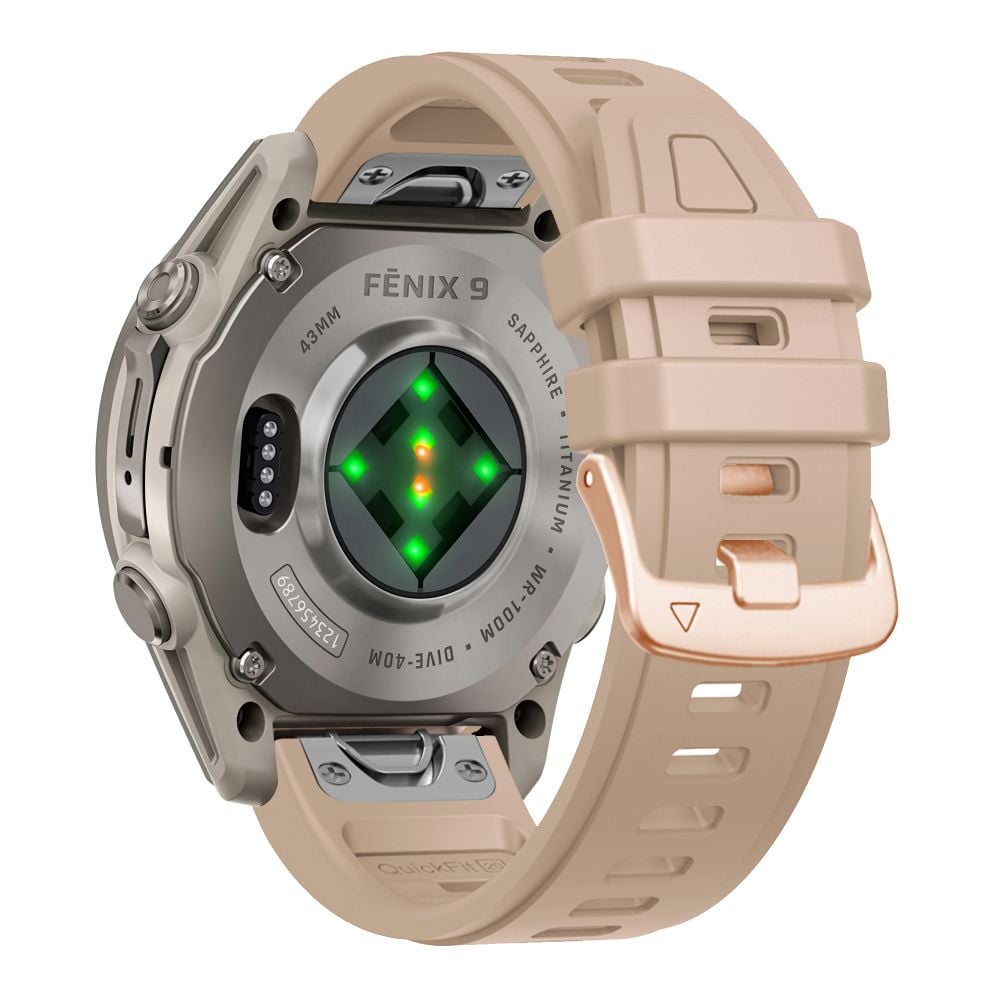 TECH-PROTECT Silicone Λουράκι Garmin Fenix 5S / 5S Plus / 6S / 6S Pro / 7S / 8 / 9 / 9 Pro (43 mm), Walnut - Image 2