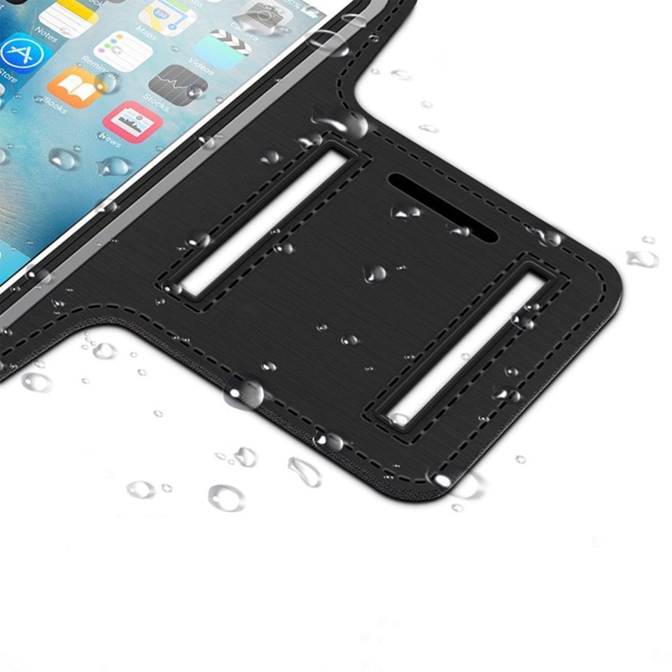 Περιβραχιόνιο Τρεξίματος Καθολικό για Smartphones 6", Μαύρο - Image 4