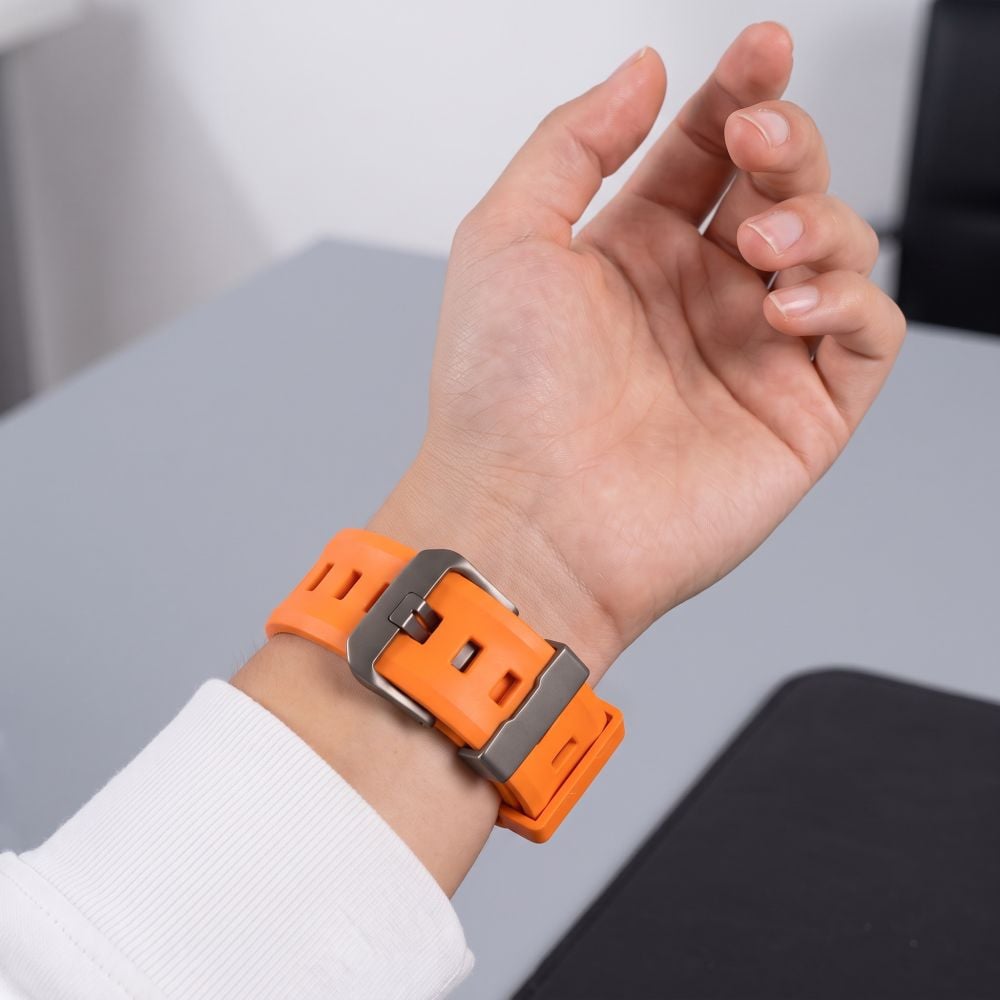 Tech-Protect Motion Apple Watch 8 / 9 / 10 / 11 / 12 / SE / Ultra (44 / 45 / 46 / 49 mm) Signal Orange - Image 5