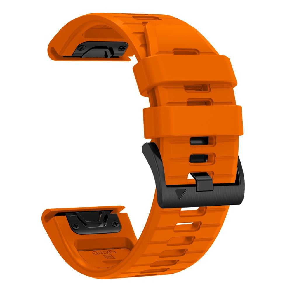 Tech-Protect Silicone Garmin Fenix 5 / 6 / 6 Pro / 7 / 8 / 8 Pro / E / 9 / 9 Pro (47 mm) Signal Orange - Image 3