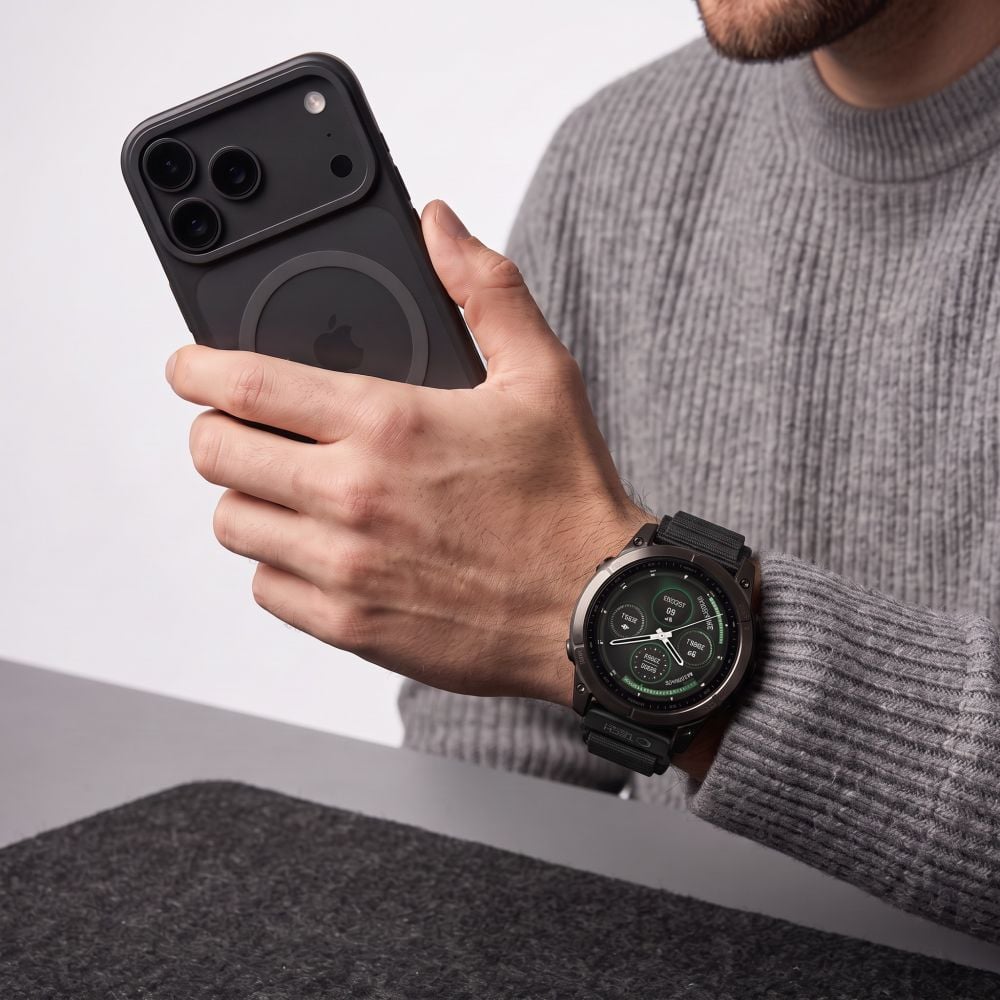 Tech-Protect Nylon Pro Garmin Fenix 5X / 5X Plus / 6X / 6X Pro / 7X / 8 / 8 Pro / 9 / 9 Pro (51 mm) Μαύρο - Image 4