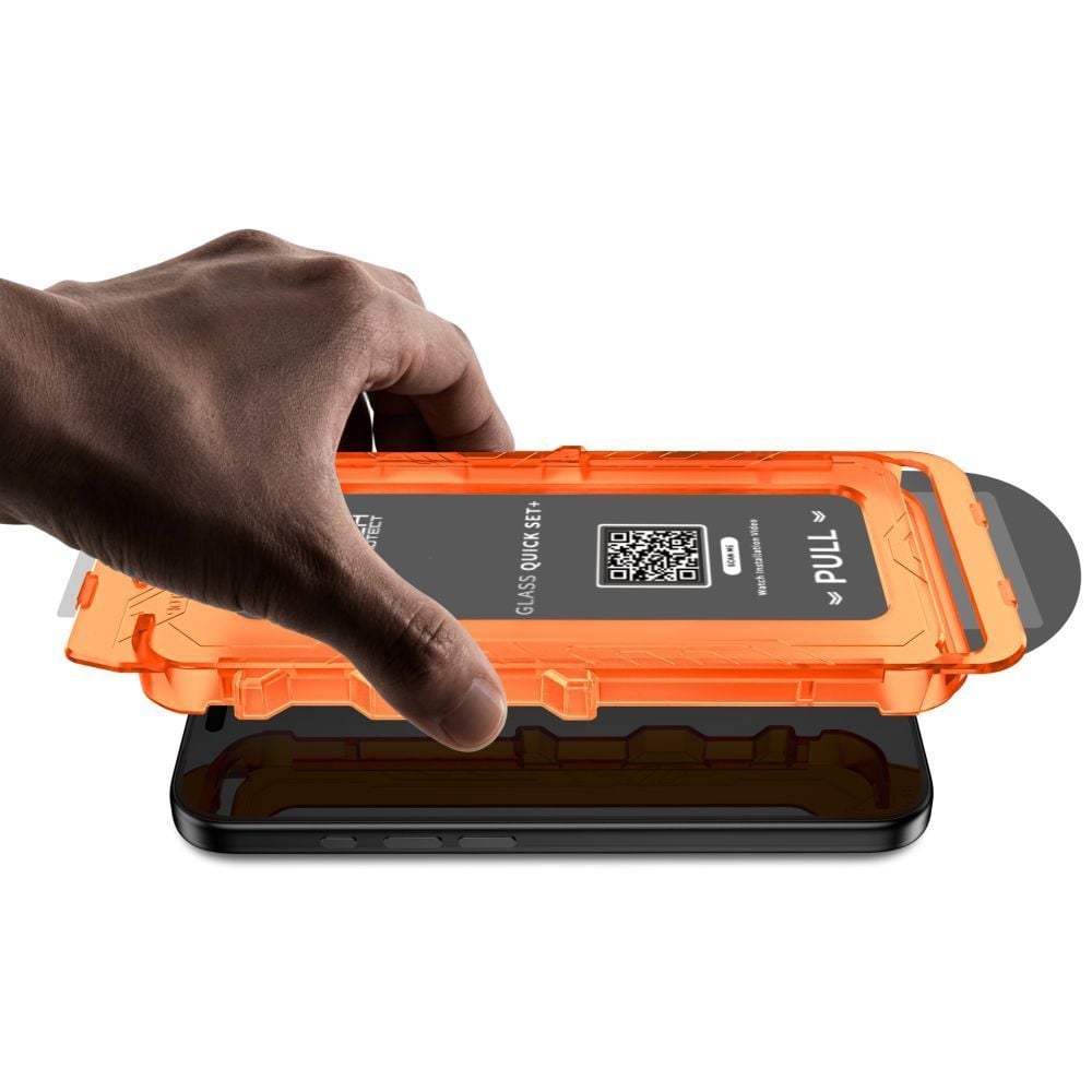 TECH-PROTECT Quick Set+ Σκληρυμένο Γυαλί 2-Pack για Galaxy S26 FE, Διαφανές - Image 3