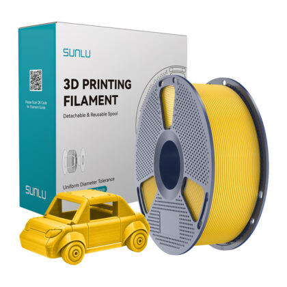Sunlu PETG Νήμα 3D, Φωτεινό Κίτρινο
