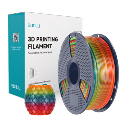 Sunlu PLA Rainbow Νήμα 3D, Διαφανές 01
