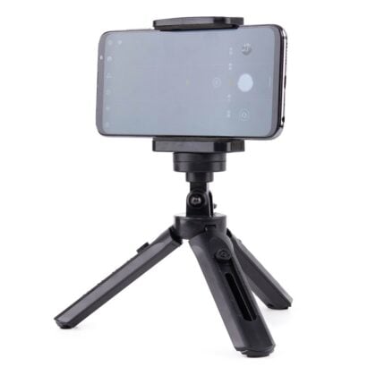 Κάτοχος Selfie Stick Mini Τρίποδο για Κάμερα Τηλεφώνου GoPro, 16-21 cm, Μαύρο