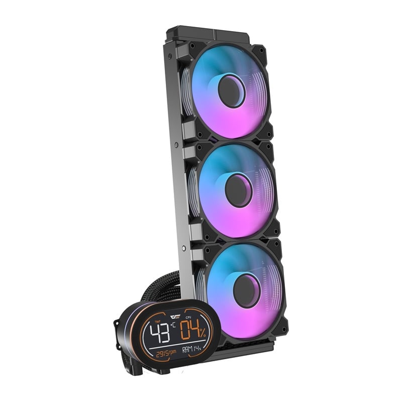 Darkflash DH360D v2 Ψύκτης επεξεργαστή μαύρος - Image 2