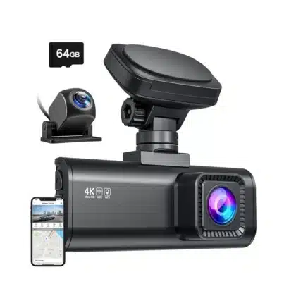 REDTIGER F7N Κάμερα αυτοκινήτου WiFi 4K + 1080p