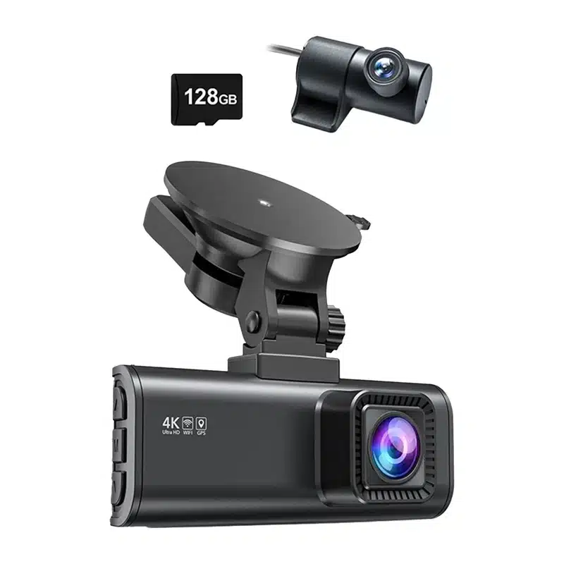 REDTIGER F7NP Κάμερα αυτοκινήτου WiFi 4K + 1080p 128GB - Image 2