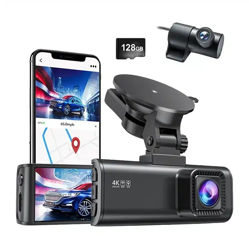 REDTIGER F7NP Κάμερα αυτοκινήτου WiFi 4K + 1080p 128GB - Image 3