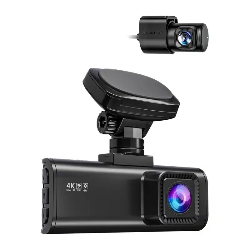 REDTIGER F7N Pro Κάμερα αυτοκινήτου WiFi 4K + 1080p - Image 2