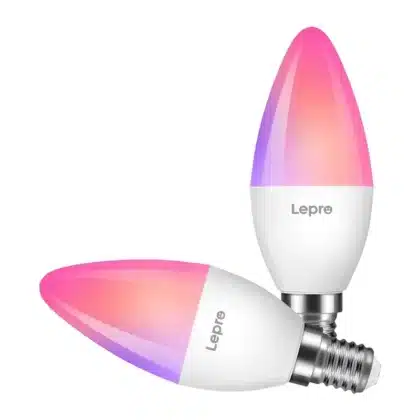 LEPRO BC1-EU-2-W Λαμπτήρας LED E14, Wi-Fi, Bluetooth