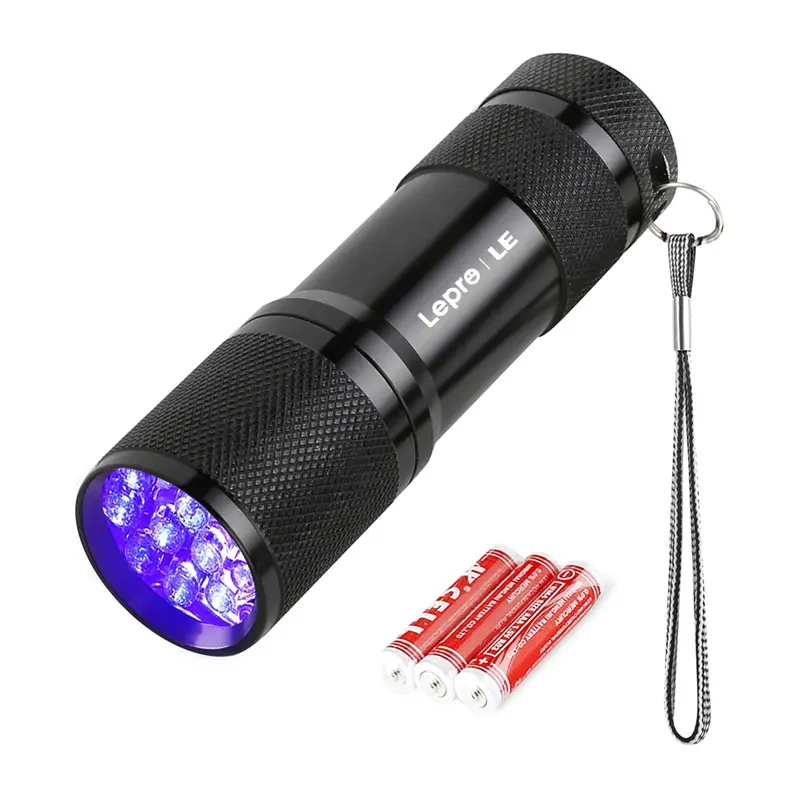 LEPRO O1100007-2 Φακός UV LED 395 nm, Σετ 2 Τεμαχίων - Image 2