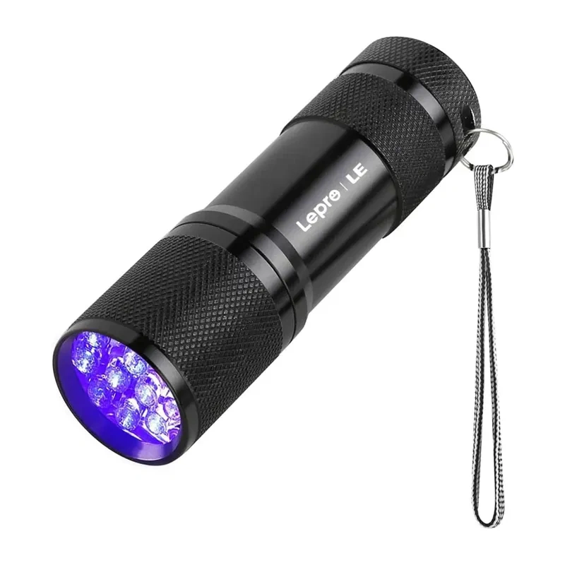 LEPRO O1100007-2 Φακός UV LED 395 nm, Σετ 2 Τεμαχίων - Image 3