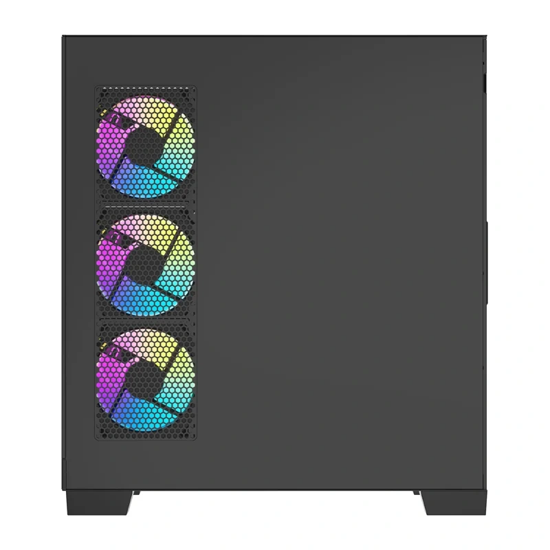 DarkFlash K430 θήκη υπολογιστή + 6 ανεμιστήρες μαύρη - Image 4