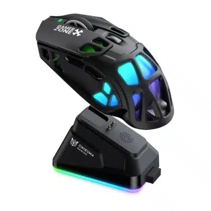 ONIKUMA DM09 Ασύρματο Ποντίκι Gaming, Μαύρο