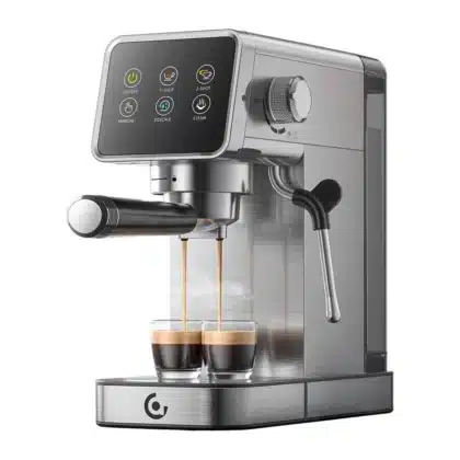 AMZCHEF CE-AZ-EM1507-SV Μηχανή Εσπρέσο με Έμβολο