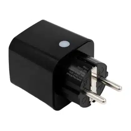 Shelly Plug M Gen3 Έξυπνη Πρίζα Wi-Fi, Μαύρη