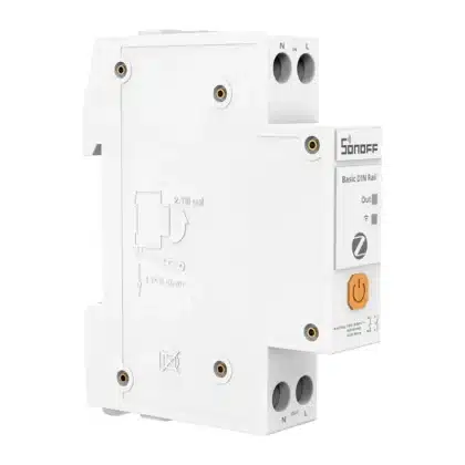 Έξυπνος διακόπτης SONOFF BASIC-ZB1GSP Zigbee λευκού χρώματος για ράγα DIN