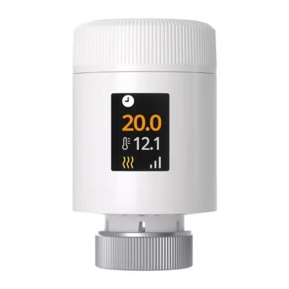 Λευκή θερμοστατική κεφαλή SONOFF TRV Gen2 Zigbee για καλοριφέρ