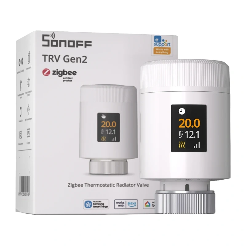SONOFF TRV Gen2 ZigBee θερμοστατική βαλβίδα καλοριφέρ - Image 5