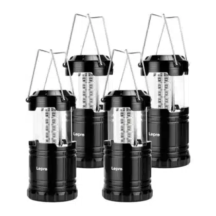 LEPRO PR330040-2 Φανάρι Κάμπινγκ, Σετ 4 Τεμαχίων
