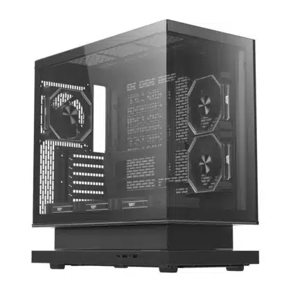 DarkFlash F1 Θήκη Υπολογιστή με 6 Ανεμιστήρες, Μαύρη