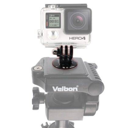 Βάση Κάμερας GoPro με Σπείρωμα Τρίποδου, Μαύρη