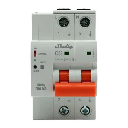 SHELLY Pro 2CB C63 μικροσκοπικός διακόπτης κυκλώματος