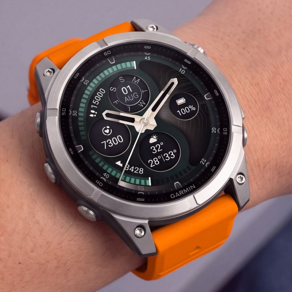 TECH-PROTECT Silicone Ιμάντας Garmin Fenix 5X / 5X Plus / 6X / 6X Pro / 7X / 8 / 8 Pro / 9 / 9 Pro (51 mm), Signal Orange - Image 5