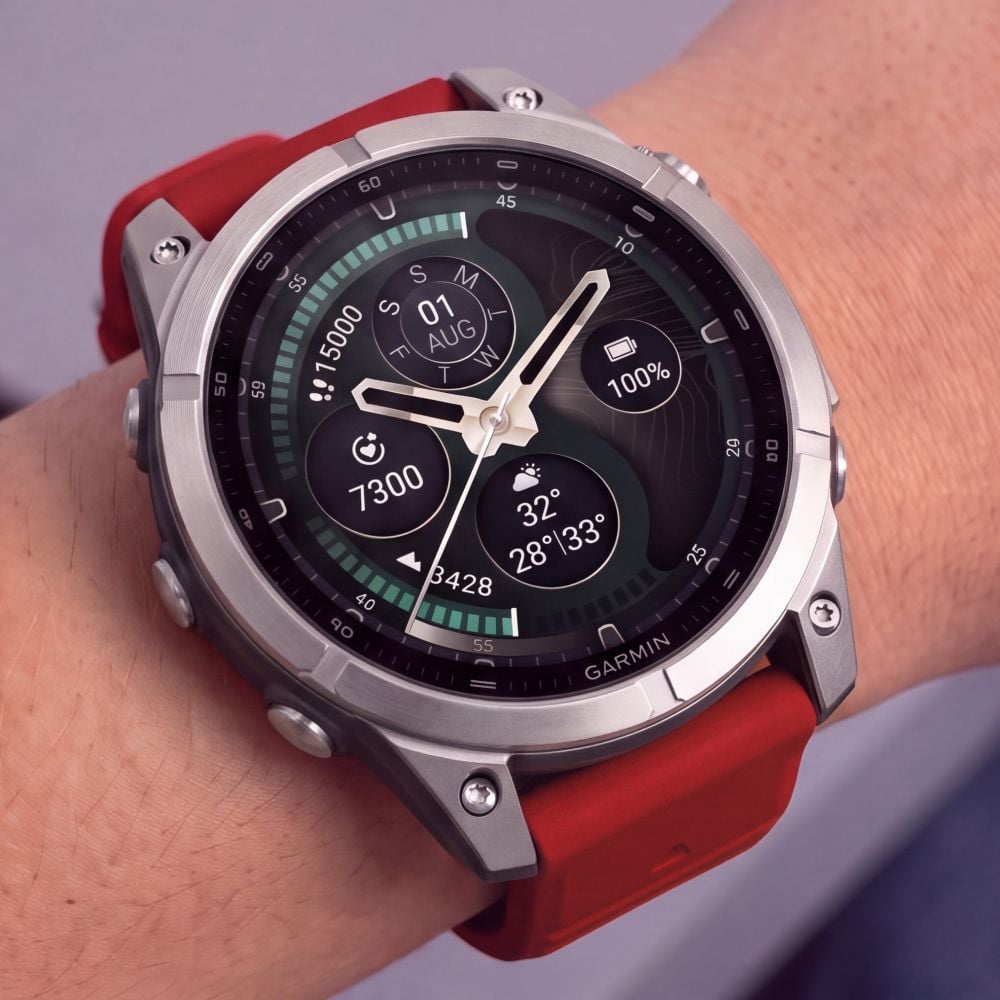 TECH-PROTECT Silicone Λουράκι Smartwatch Garmin Fenix 5X / 5X Plus / 6X / 6X Pro / 7X / 8 / 8 Pro / 9 / 9 Pro (51 mm), Crimson Red - Image 5
