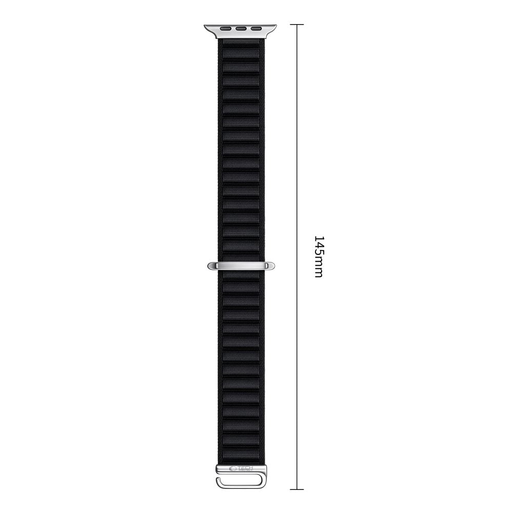 TECH-PROTECT Nylon Pro Λουράκι Apple Watch 8/9/10/11/12/SE/Ultra (44/45/46/49 mm), Μαύρο - Image 3
